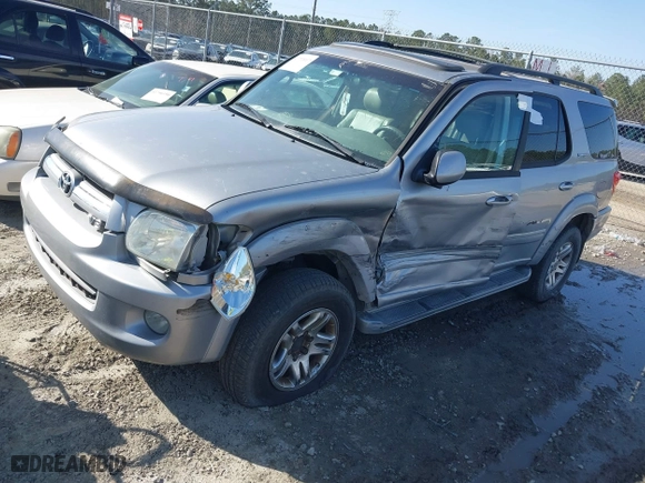 2006 Toyota Sequoia Limited with VIN 5TDBT48A36S277123, listed as a IAAI auction lot 41733917 with 344,207 mi miles. Bid and sale history available at carsss.com. Image 2.
