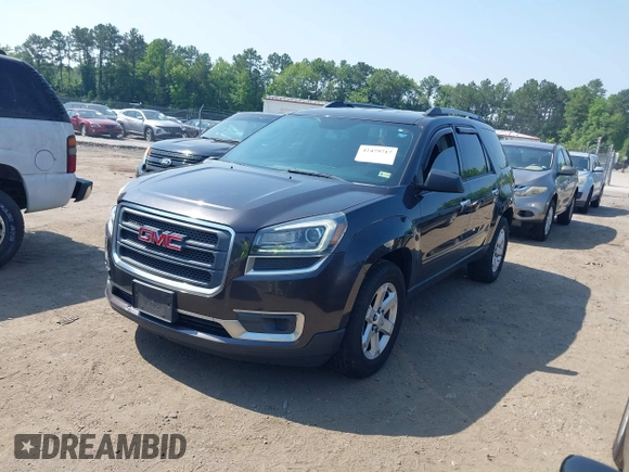 2015 GMC Acadia SLE with VIN 1GKKVNED3FJ283844, listed as a IAAI auction lot 42479717 with 185,574 mi miles and . Bid and sale history available at DreamBid. Image 17.
