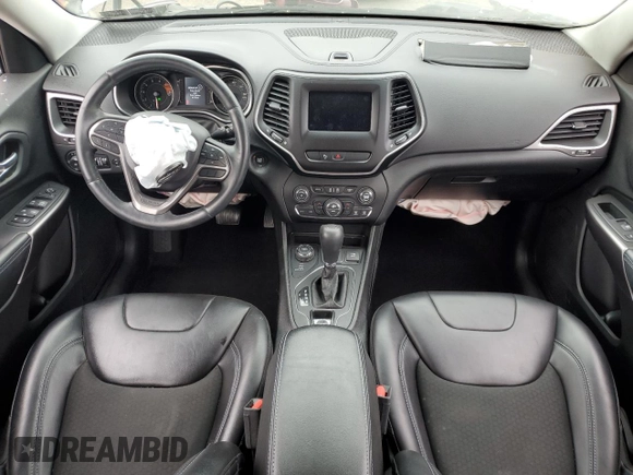 2019 Jeep Cherokee Latitude Plus with VIN 1C4PJMLX8KD447411, listed as a Copart auction lot 52670855 with 40,966 mi miles and Salvage Title. Bid and sale history available at carsss.com. Image 8.