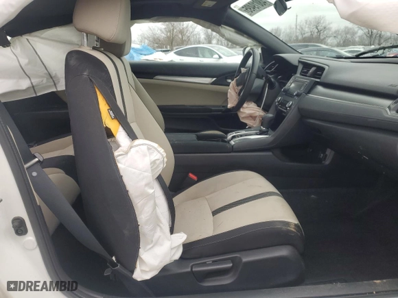 2016 Honda Civic Coupe LX-P with VIN 2HGFC4B06GH306228, listed as a Copart auction lot 48019495 with 100,655 mi miles and Salvage Title. Bid and sale history available at carsss.com. Image 10.