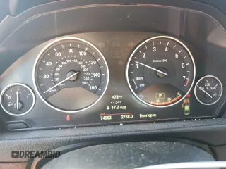 2013 BMW 3 Series 328i xDrive with VIN WBA3B5C56DF593469, listed as a Copart auction lot 62335655 with 74,953 mi miles and Clean title. Bid and sale history available at DreamBid. Image 9.