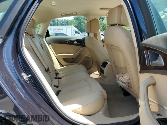 2015 Audi A6 Premium Plus with VIN WAUFGAFC9FN019250, listed as a Copart auction lot 66498725 with 64,128 mi miles and Clean title. Bid and sale history available at DreamBid. Image 10.