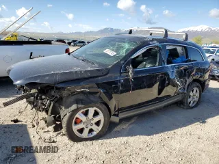 2013 Audi Q7 Premium Plus z VIN WA1LGAFE0DD008142, wystawiony jako Copart lot #53712745 z przebiegiem Nie podano mil oraz Szkoda całkowita • Salvage title. Historia ofert i sprzedaży dostępna na DreamBid. Obrazek 1.