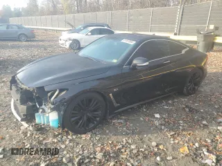 2017 Infiniti Q60 Sport with VIN JN1EV7EK6HM364554, listed as a Copart auction lot 81057004 with 70,835 mi miles and Salvage Title. Bid and sale history available at carsss.com. Image 1.