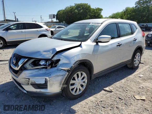 2017 Nissan Rogue SV with VIN KNMAT2MT9HP513570, listed as a Copart auction lot 56468365 with 97,066 mi miles and Salvage title. Bid and sale history available at DreamBid. Image 1.