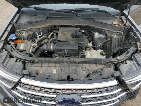 2020 Ford Explorer XLT z VIN 1FMSK8DH4LGB63954, wystawiony jako Copart lot #52494755 z przebiegiem 57 864 mil mil oraz Szkoda całkowita • Salvage title. Historia ofert i sprzedaży dostępna na DreamBid. Obrazek 14.