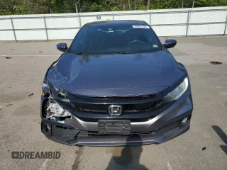 2019 Honda Civic Sport with VIN 19XFC2F83KE051352, listed as a Copart auction lot 59097335 with 97,732 mi miles and Salvage title. Bid and sale history available at DreamBid. Image 5.