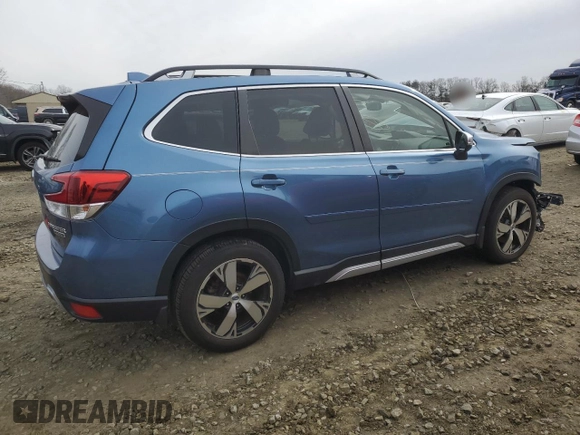 2021 Subaru Forester Touring with VIN JF2SKAXC2MH413569, listed as a Copart auction lot 45721455 with 33,381 mi miles and Salvage Title. Bid and sale history available at carsss.com. Image 3.