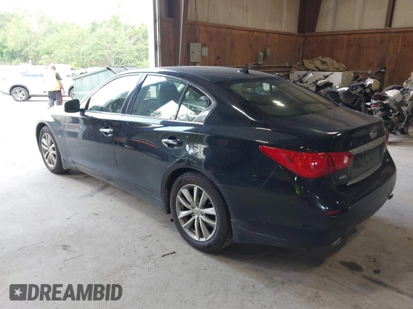 2015 Infiniti Q50 Premium z VIN JN1BV7AR9FM423471, wystawiony jako IAAI lot #42641857 z przebiegiem 86 919 mil mil oraz . Historia ofert i sprzedaży dostępna na DreamBid. Obrazek 3.