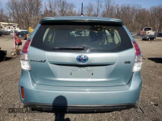 2017 Toyota Prius v Two with VIN JTDZN3EU0HJ074370, listed as a Copart auction lot 48573605 with 67,060 mi miles and Salvage Title. Bid and sale history available at carsss.com. Image 6.