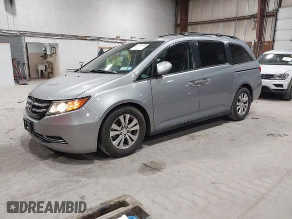 2016 Honda Odyssey EX-L with VIN 5FNRL5H64GB079561, listed as a IAAI auction lot 42176835 with 83,248 mi miles and . Bid and sale history available at carsss.com. Image 18.