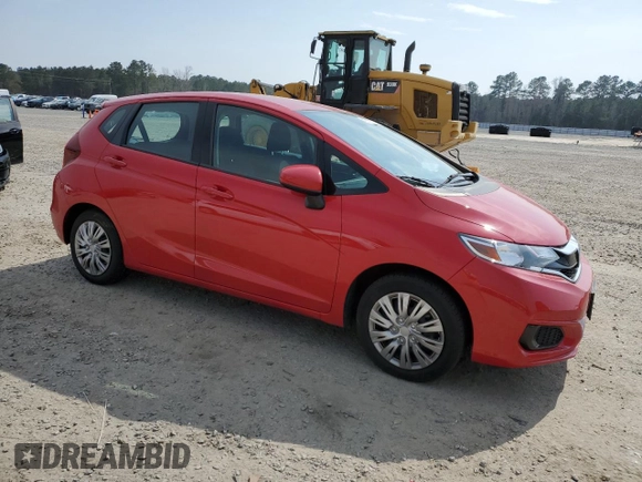 2020 Honda Fit LX with VIN 3HGGK5H48LM720100, listed as a Copart auction lot 48537355 with 30,596 mi miles and Salvage Title. Bid and sale history available at carsss.com. Image 4.