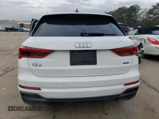 2021 Audi Q3 S line Premium with VIN WA1DECF37M1151658, listed as a Copart auction lot 39878683 with 12,263 mi miles. Bid and sale history available at carsss.com. Image 6.