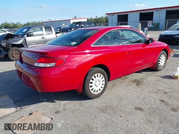 1999 Toyota Solara SE with VIN 2T1CG22P9XC260766, listed as a IAAI auction lot 41599498 with 125,572 mi miles and . Bid and sale history available at DreamBid. Image 4.