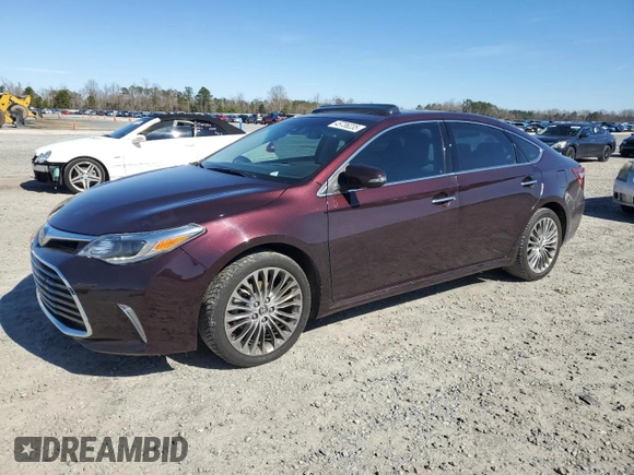 2016 Toyota Avalon Limited with VIN 4T1BK1EB0GU234592, listed as a Copart auction lot 45736235 with 95,590 mi miles and Salvage Title. Bid and sale history available at DreamBid. Image 1.