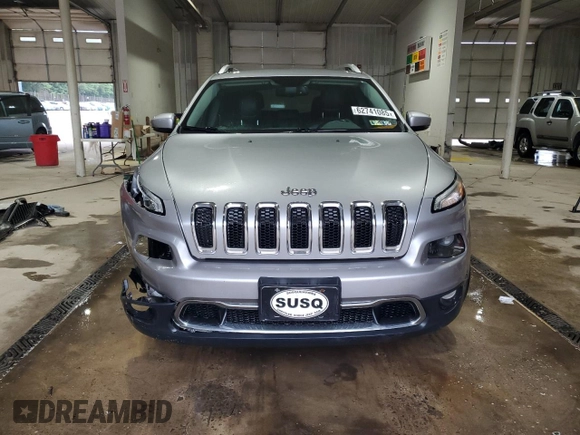 2016 Jeep Cherokee Limited with VIN 1C4PJMDB6GW162558, listed as a Copart auction lot 62741085 with 124,073 mi miles and Salvage title. Bid and sale history available at DreamBid. Image 5.