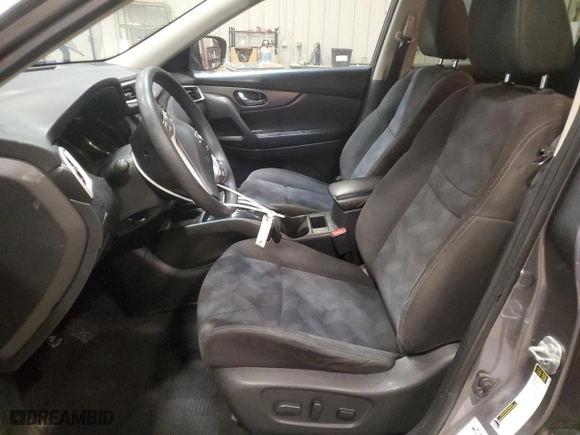 2016 Nissan Rogue S with VIN KNMAT2MV7GP593516, listed as a Copart auction lot 52002465 with 161,782 mi miles and Clean Title. Bid and sale history available at carsss.com. Image 7.