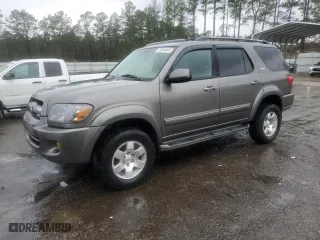 2006 Toyota Sequoia SR5 with VIN 5TDBT44A36S261915, listed as a Copart auction lot 46056895 with 0 mi miles and Salvage Title. Bid and sale history available at carsss.com. Image 1.