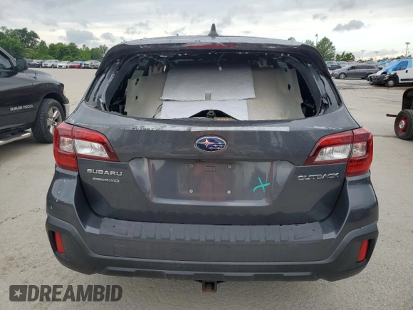 2018 Subaru Outback Premium with VIN 4S4BSACC4J3348765, listed as a Copart auction lot 60743655 with 89,694 mi miles and Salvage title. Bid and sale history available at DreamBid. Image 6.