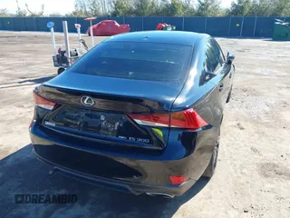 2019 Lexus IS 300 with VIN JTHC81D27K5035534, listed as a IAAI auction lot 41732472 with 70,089 mi miles and . Bid and sale history available at DreamBid. Image 4.