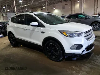 2018 Ford Escape SE with VIN 1FMCU0GD3JUB85385, listed as a Copart auction lot 50052845 with 75,209 mi miles and Clean Title. Bid and sale history available at carsss.com. Image 4.