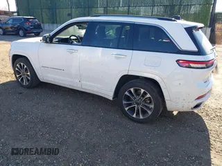 2023 Jeep Grand Cherokee Overland with VIN 1C4RJHDG3PC508742, listed as a IAAI auction lot 41250518 with 23,035 mi miles and . Bid and sale history available at DreamBid. Image 3.
