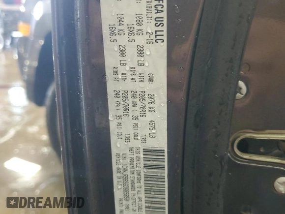2016 Jeep Patriot Sport with VIN 1C4NJRBB5GD685850, listed as a Copart auction lot 49513455 with 127,300 mi miles and Salvage Title. Bid and sale history available at carsss.com. Image 12.