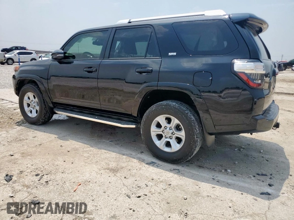 2016 Toyota 4Runner SR5 with VIN JTEZU5JR3G5128747, listed as a Copart auction lot 57578705 with 125,011 mi miles and Salvage title. Bid and sale history available at DreamBid. Image 2.