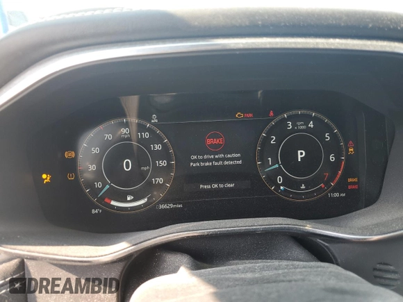 2021 Jaguar XF R-Dynamic SE with VIN SAJBL4GX9MCY88683, listed as a Copart auction lot 71461744 with 36,629 mi miles and Salvage Title. Bid and sale history available at carsss.com. Image 9.