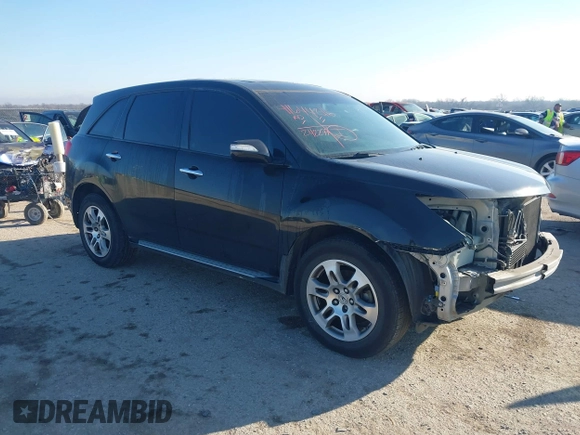 2009 Acura MDX Tech Pkg with VIN 2HNYD28689H503595, listed as a IAAI auction lot 41644216 with 242,277 mi miles. Bid and sale history available at carsss.com. Image 1.