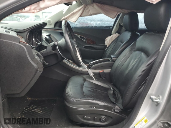 2013 Buick LaCrosse Leather with VIN 1G4GC5E38DF157344, listed as a Copart auction lot 45182585 with 51,498 mi miles and Salvage Title. Bid and sale history available at carsss.com. Image 7.