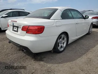 2013 BMW 3 Series 335i with VIN WBADX7C53DJ589247, listed as a Copart auction lot 76715834 with 59,073 mi miles and Salvage Title. Bid and sale history available at DreamBid. Image 3.
