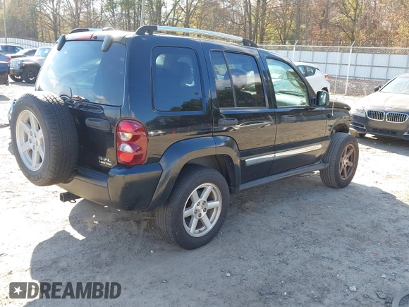 2005 Jeep Liberty Limited with VIN 1J4GK58K45W542731, listed as a IAAI auction lot 41033320 with 151,724 mi miles. Bid and sale history available at carsss.com. Image 4.