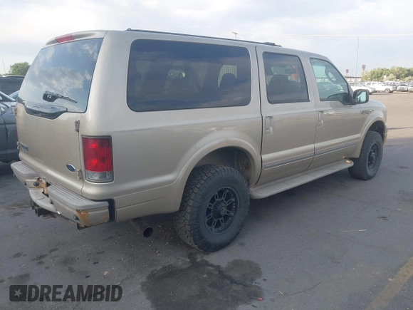 2005 Ford Excursion Limited с VIN 1FMNU43S05ED45873, выставлен на аукционе IAAI как лот 42627527 с пробегом 398 813 миль миль и . История ставок и продаж доступна на DreamBid. Изображение 4.