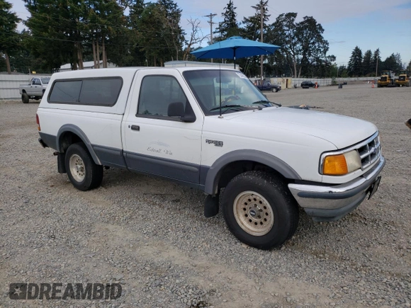 1994 Ford Ranger Splash with VIN 1FTCR11X8RTA16558, listed as a Copart auction lot 72448934 with 61,673 mi miles and Clean title. Bid and sale history available at DreamBid. Image 4.