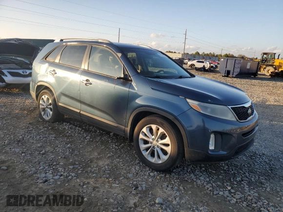 2014 Kia Sorento EX with VIN 5XYKU4A78EG496568, listed as a Copart auction lot 86245974 with 164,386 mi miles and Salvage Title. Bid and sale history available at carsss.com. Image 4.