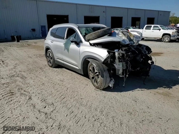 2019 Hyundai Santa Fe Limited with VIN 5NMS53AA6KH023997, listed as a Copart auction lot 49528495 with 0 mi miles and Non Repairable. Bid and sale history available at carsss.com. Image 11.