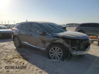 2019 Acura RDX w/Technology Pkg with VIN 5J8TC1H51KL000554, listed as a Copart auction lot 50079825 with 77,785 mi miles and Salvage Title. Bid and sale history available at carsss.com. Image 4.