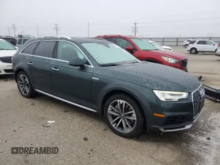 2018 Audi A4 allroad Premium Plus with VIN WA18NAF48JA080836, listed as a Copart auction lot 83495794 with 63,164 mi miles and Salvage Title. Bid and sale history available at carsss.com. Image 4.