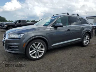 2018 Audi Q7 Prestige with VIN WA1VAAF74JD054161, listed as a Copart auction lot 64581655 with 112,426 mi miles and Clean title. Bid and sale history available at DreamBid. Image 1.