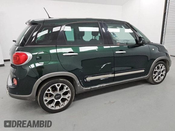 2014 FIAT 500L Trekking with VIN ZFBCFADHXEZ014575, listed as a Copart auction lot 88525115 with 166,855 mi miles and Clean Title. Bid and sale history available at DreamBid. Image 3.
