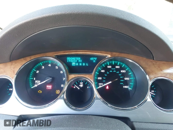 2011 Buick Enclave CXL-1 with VIN 5GAKVBED4BJ257565, listed as a IAAI auction lot 41991329 with 193,222 mi miles. Bid and sale history available at carsss.com. Image 7.