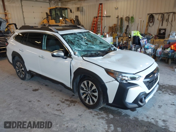 2025 Subaru Outback Touring XT with VIN 4S4BTGPD0S3223833, listed as a IAAI auction lot 41850418 with 277 mi miles and . Bid and sale history available at DreamBid. Image 1.
