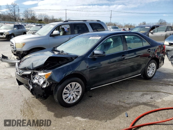 2014 Toyota Camry L with VIN 4T1BF1FK3EU756343, listed as a Copart auction lot 50386915 with 166,813 mi miles and Non Repairable. Bid and sale history available at carsss.com. Image 1.