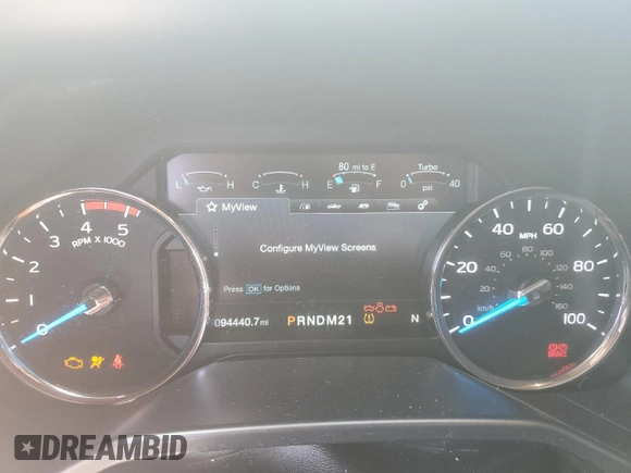 2017 Ford F-350 Platinum with VIN 1FT8W3BT2HEC01200, listed as a Copart auction lot 51653455 with 94,440 mi miles and Salvage Title. Bid and sale history available at DreamBid. Image 9.