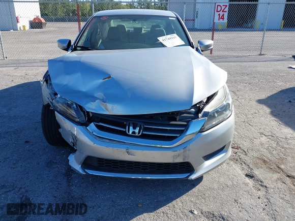 2014 Honda Accord LX with VIN 1HGCR2F37EA074244, listed as a IAAI auction lot 41749915 with 83,916 mi miles and . Bid and sale history available at carsss.com. Image 6.