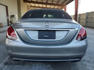 2019 Mercedes-Benz C 300 with VIN WDDWF8DB2KR502810, listed as a Copart auction lot 60519765 with 56,972 mi miles and Salvage title. Bid and sale history available at DreamBid. Image 6.