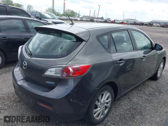 2012 Mazda 3 i Touring with VIN JM1BL1L84C1594534, listed as a IAAI auction lot 42157053 with 163,420 mi miles and . Bid and sale history available at DreamBid. Image 4.