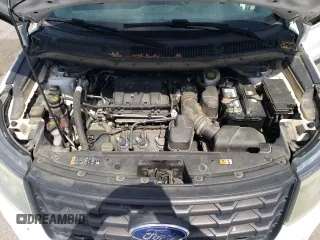 2016 Ford Utility Police Interceptor with VIN 1FM5K8AR6GGB53958, listed as a Copart auction lot 48754065 with 85,521 mi miles and Salvage Title. Bid and sale history available at carsss.com. Image 12.