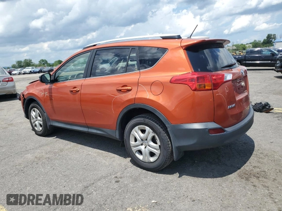 2015 Toyota RAV4 LE with VIN JTMBFREV7FD108875, listed as a Copart auction lot 61109445 with 154,558 mi miles and Salvage title. Bid and sale history available at DreamBid. Image 2.